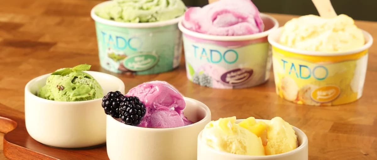 TADO Maraş-Eis Becher mit Schälchen