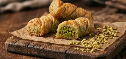 Burma Baklava — Fıstıklı